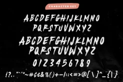 Night Driver Brush Font