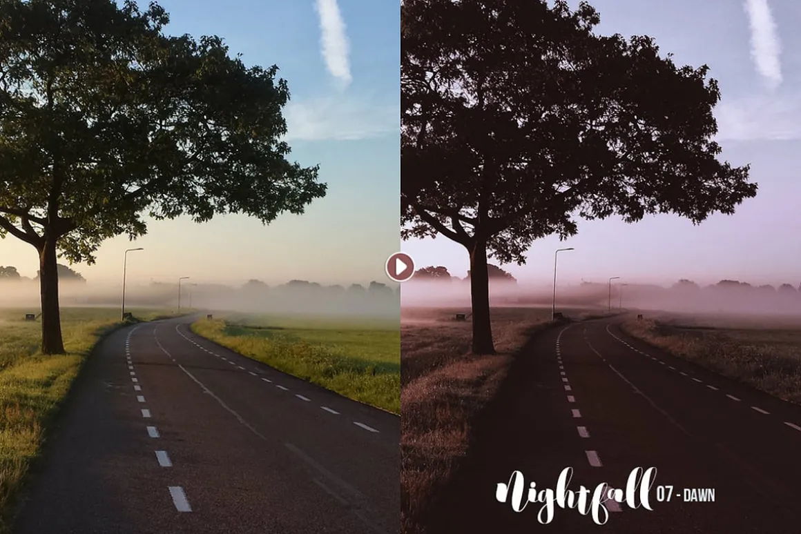 Nightfall Dark Lightroom Presets