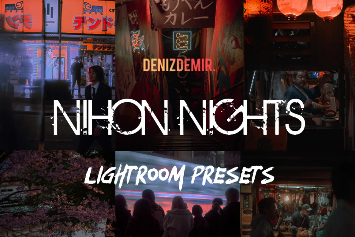 Nihon Nights Street Preset Lightroom