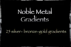 25 Noble Metal Gradients