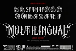 Nofayon Typeface