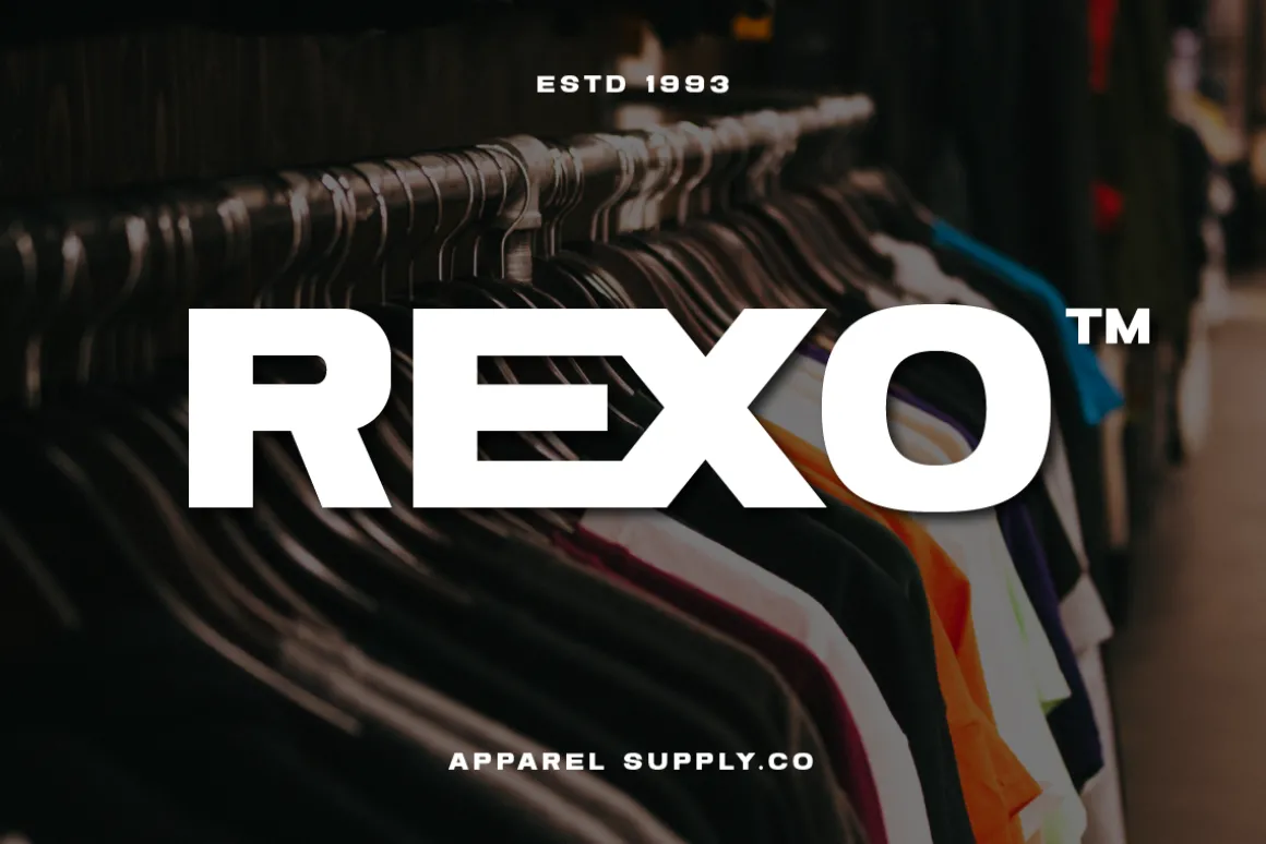 Nofex Bold Expanded Sans Serif Font