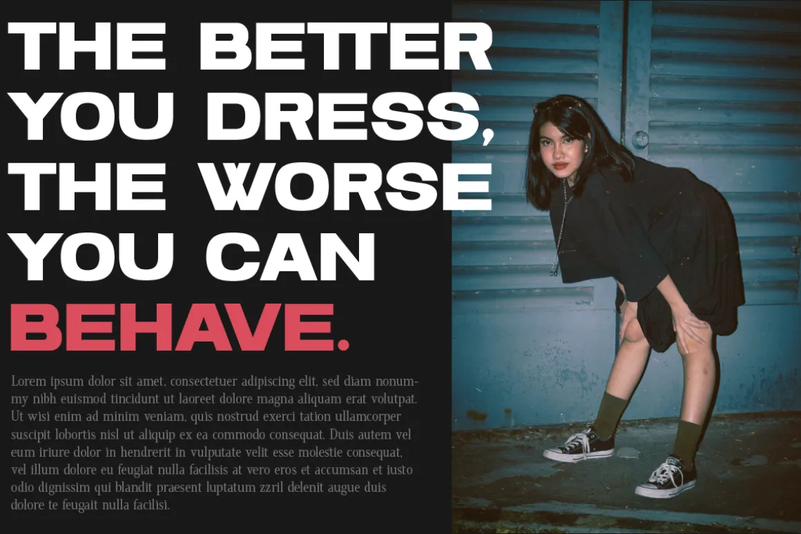 Nofex Bold Expanded Sans Serif Font