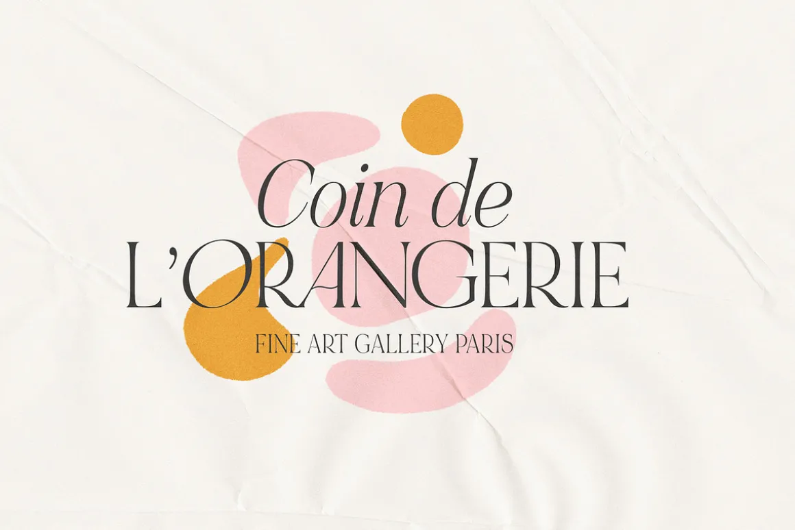 NOIR et BLANC Stylish Serif