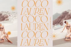 NOIR et BLANC Stylish Serif