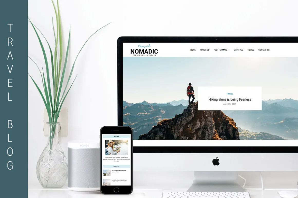 Nomadic - Travel Blog Theme