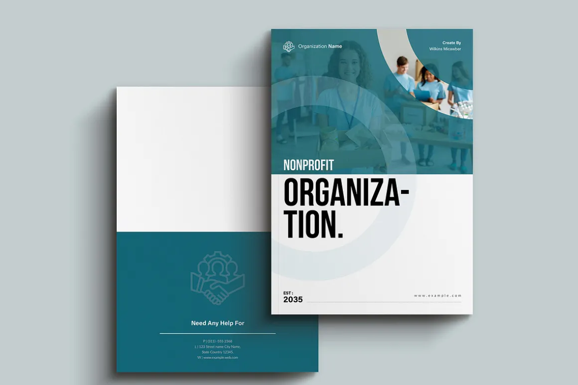 Nonprofit Charity Brochure Template