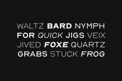 NORD - Minimal Display Font Family