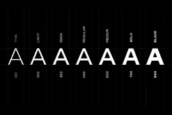 NORD - Minimal Display Font Family