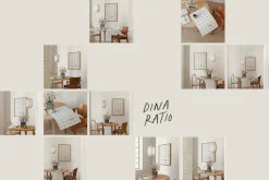 NORDIC WOOD |Â poster frame mockup