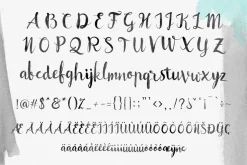 Norffo Font + Watercolor Brush