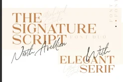 North Avellion - Script & Serif Duo