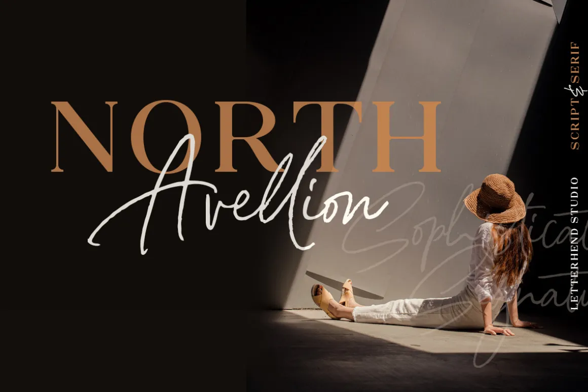 North Avellion - Script & Serif Duo