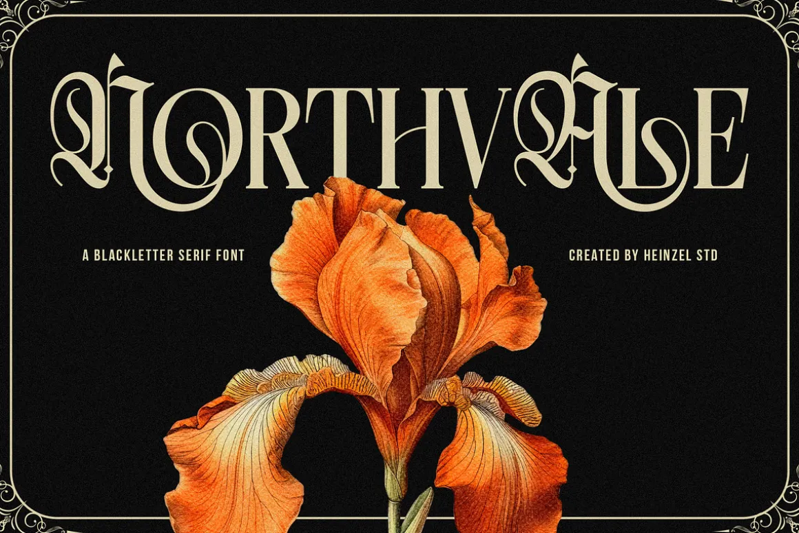 Northvale Blackletter Serif Font