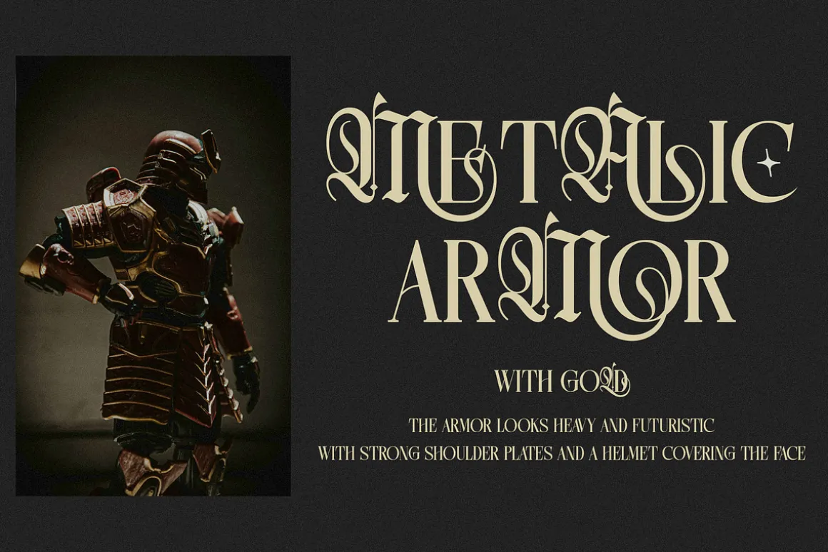 Northvale Blackletter Serif Font
