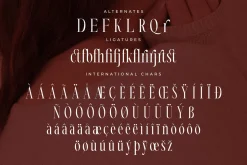 Nortine A New Modern Serif Font