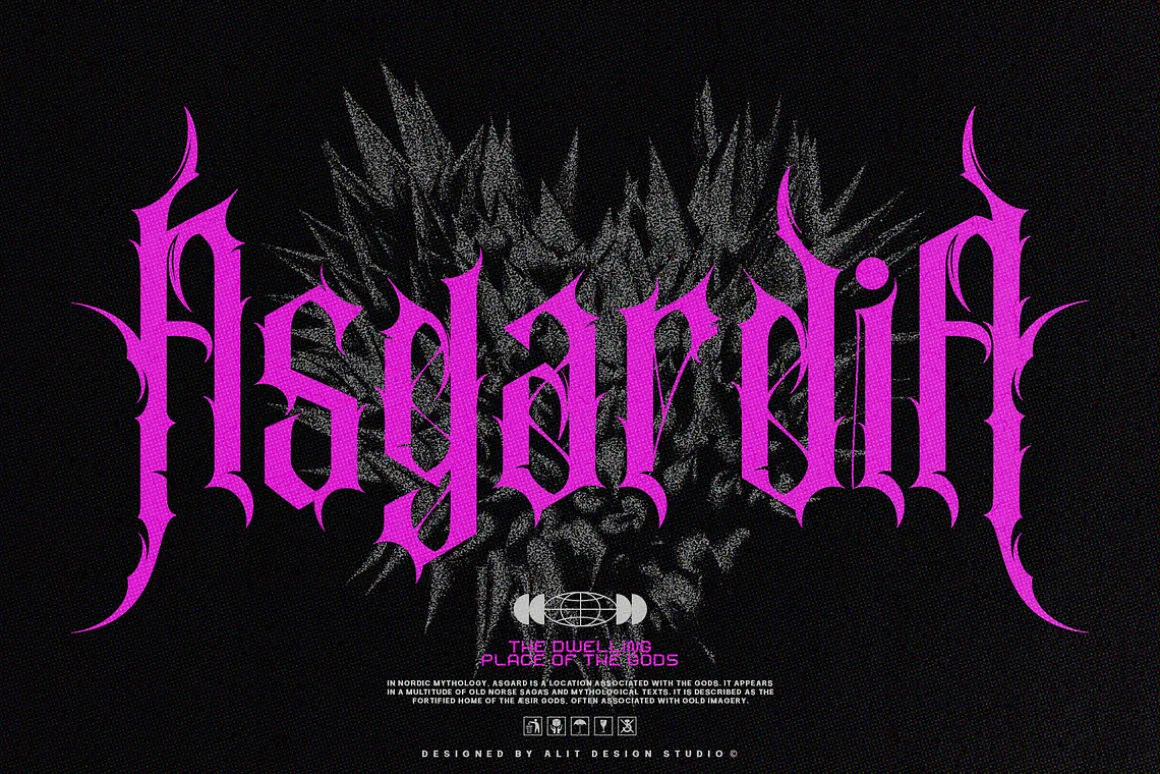Nortnoh Metal Modern Typeface