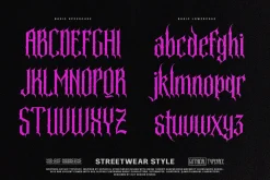 Nortnoh Metal Modern Typeface