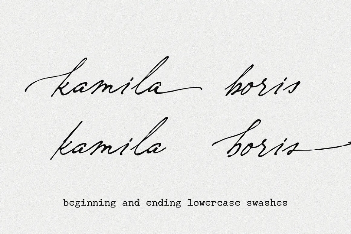 Nostalgia // Vintage Script Font
