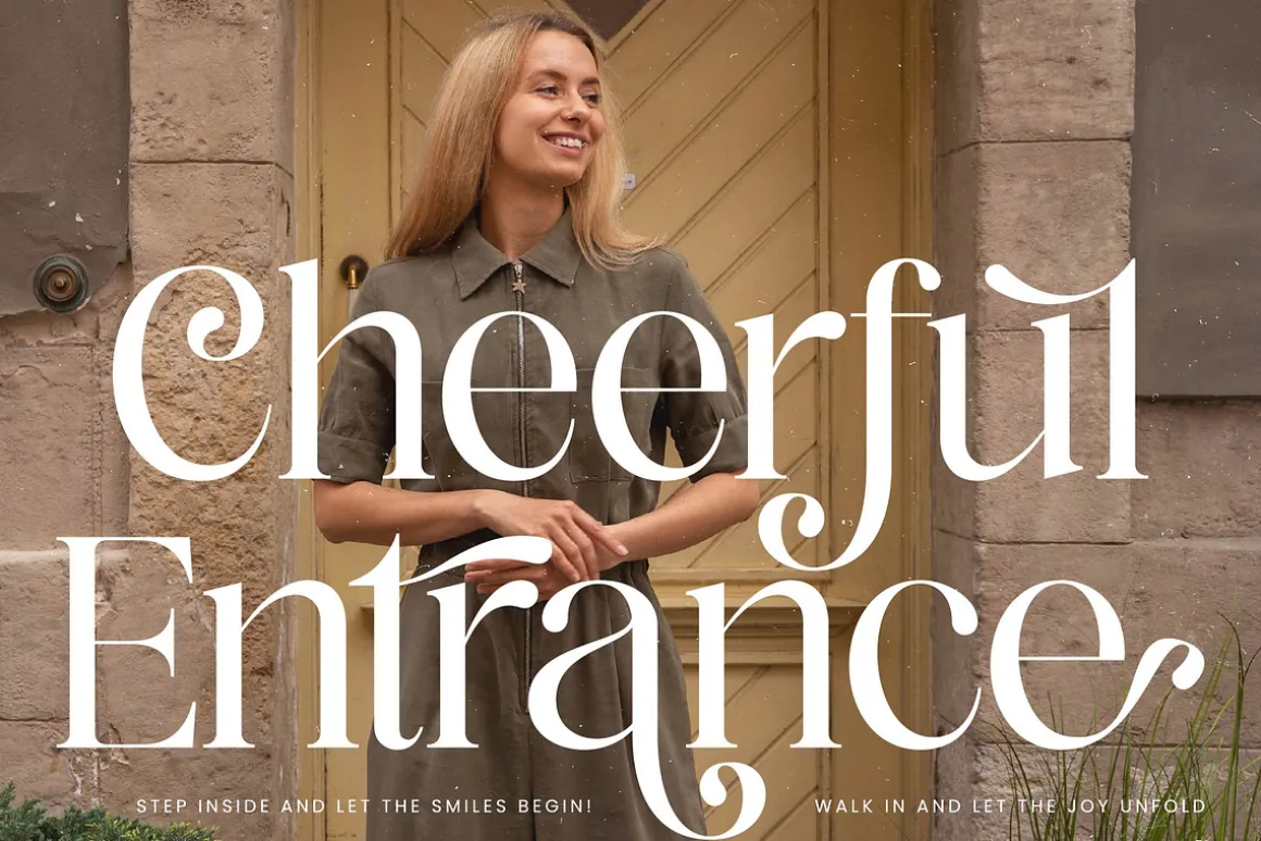 Nostalgic Flashy Modern Serif