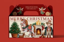Nostalgic Christmas Illustrations