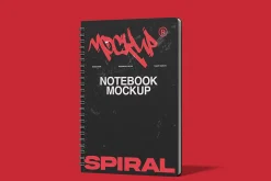 Notebook Mockup 2 Views