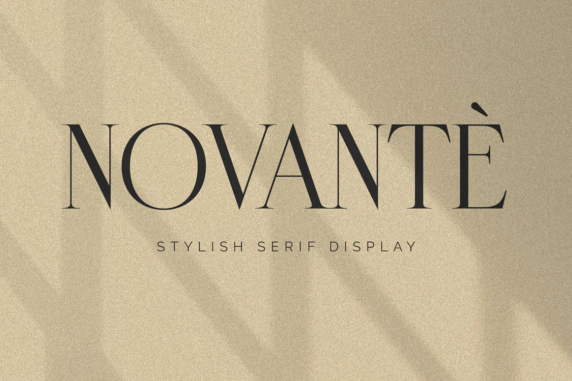 Novante | Display Serif