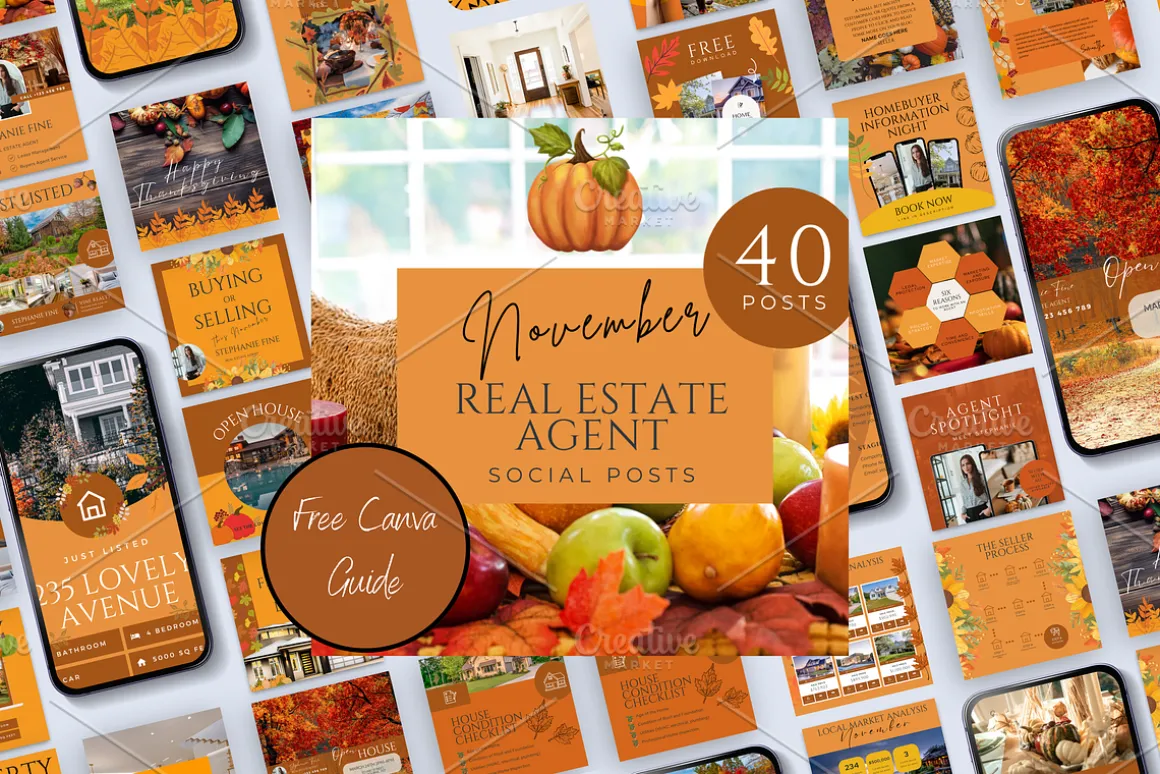 NOVEMBER REAL ESTATE SOCIAL POSTS