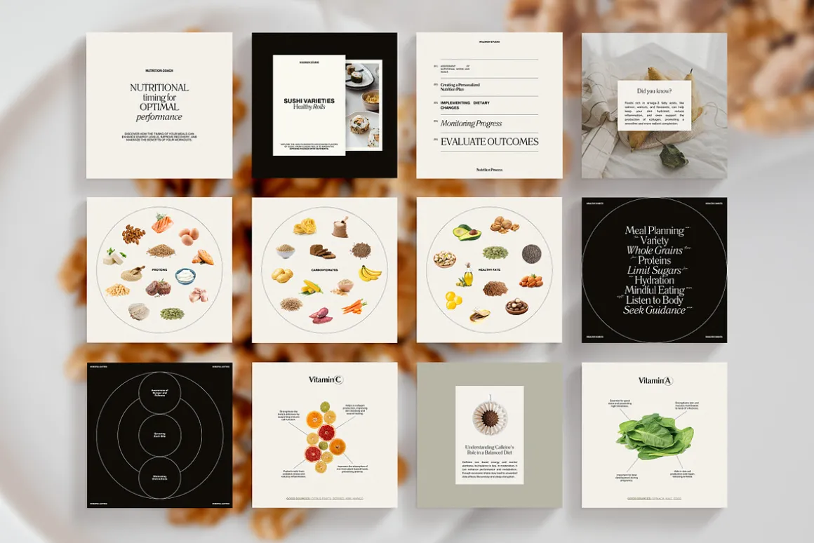 Nutrition Coach Instagram Kit