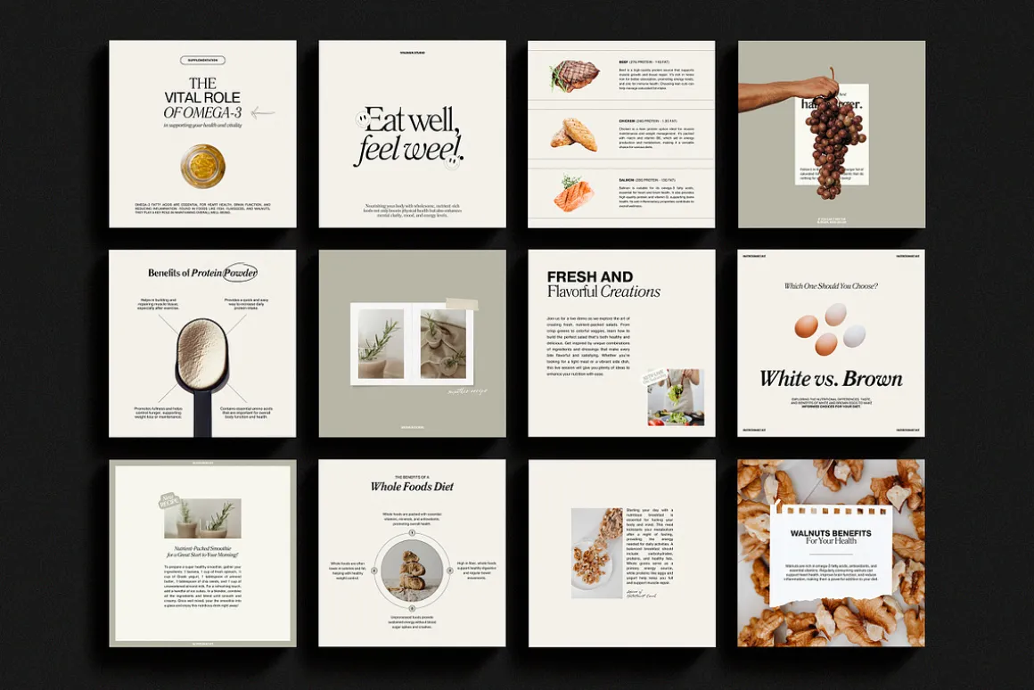 Nutrition Coach Instagram Kit