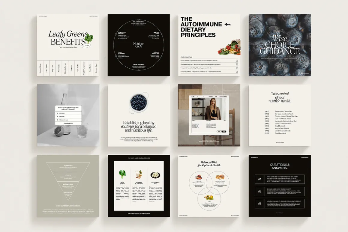 Nutrition Coach Instagram Kit