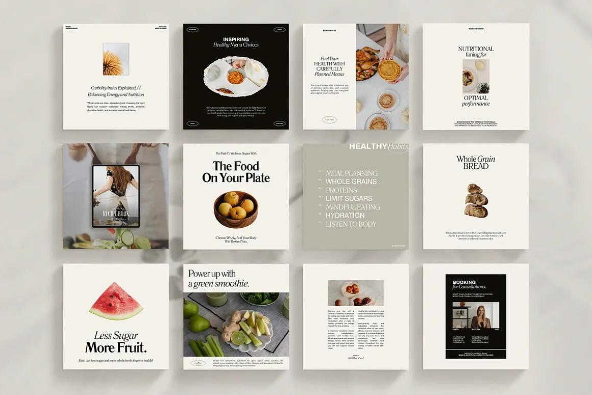 Nutrition Coach Instagram Kit