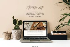 Nutritionista Squarespace Template