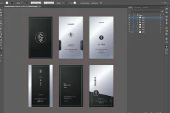 Obsidian - Stylish Business Cards