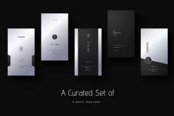 Obsidian - Stylish Business Cards