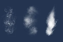 Ocean waves brush set