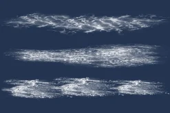 Ocean waves brush set