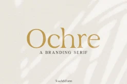 Ochre | A Branding Serif