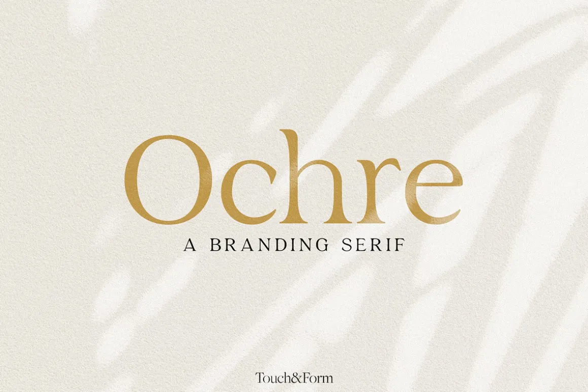 Ochre | A Branding Serif