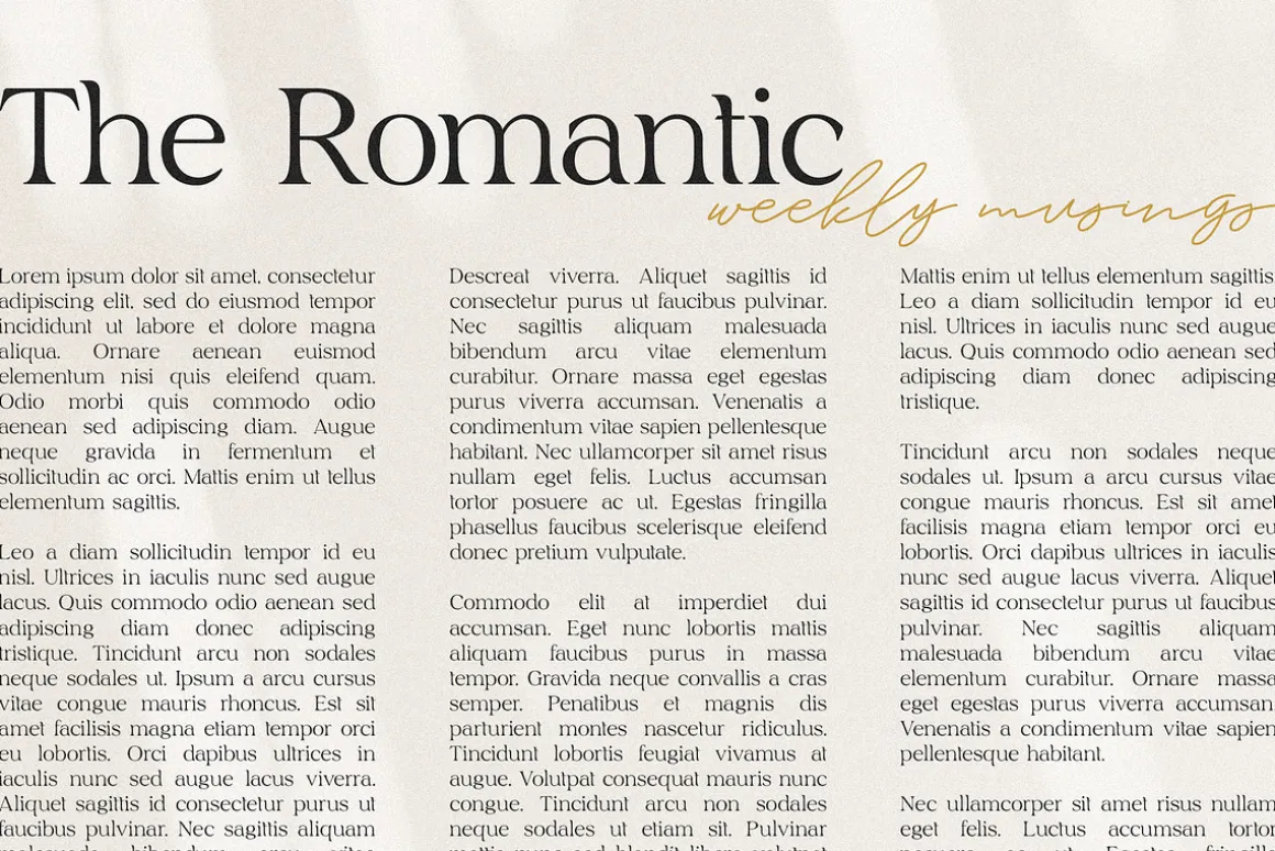 Ochre | A Branding Serif