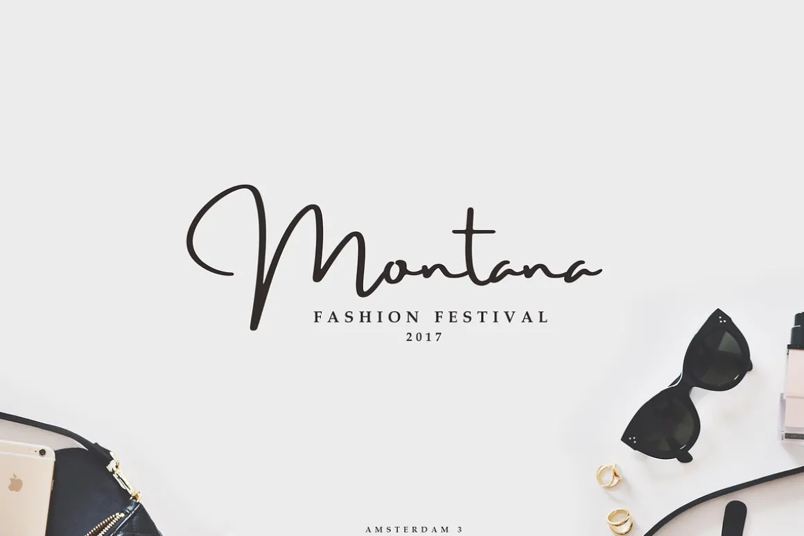 50% OFF ! Amsterdam 9 Elegant Font