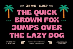 50% Off Gliker Font Family