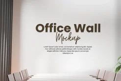 Office Wall Mockup