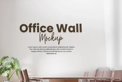 Office Wall Mockup