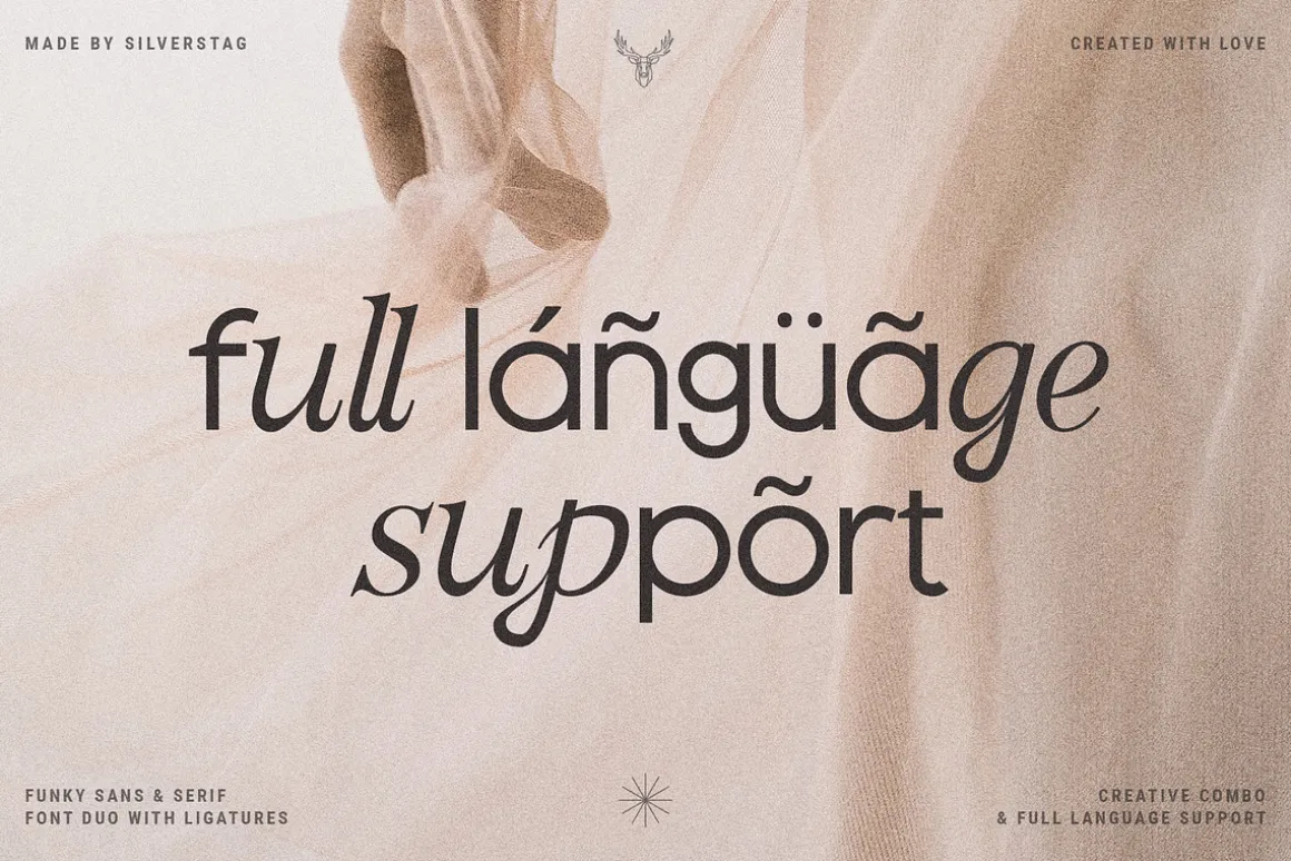 Officially Funky - Modern Font Duo