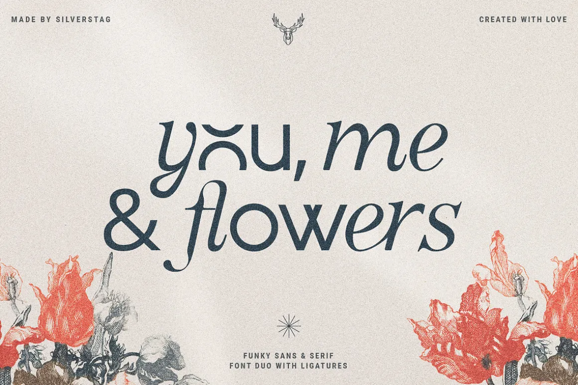 Officially Funky - Modern Font Duo