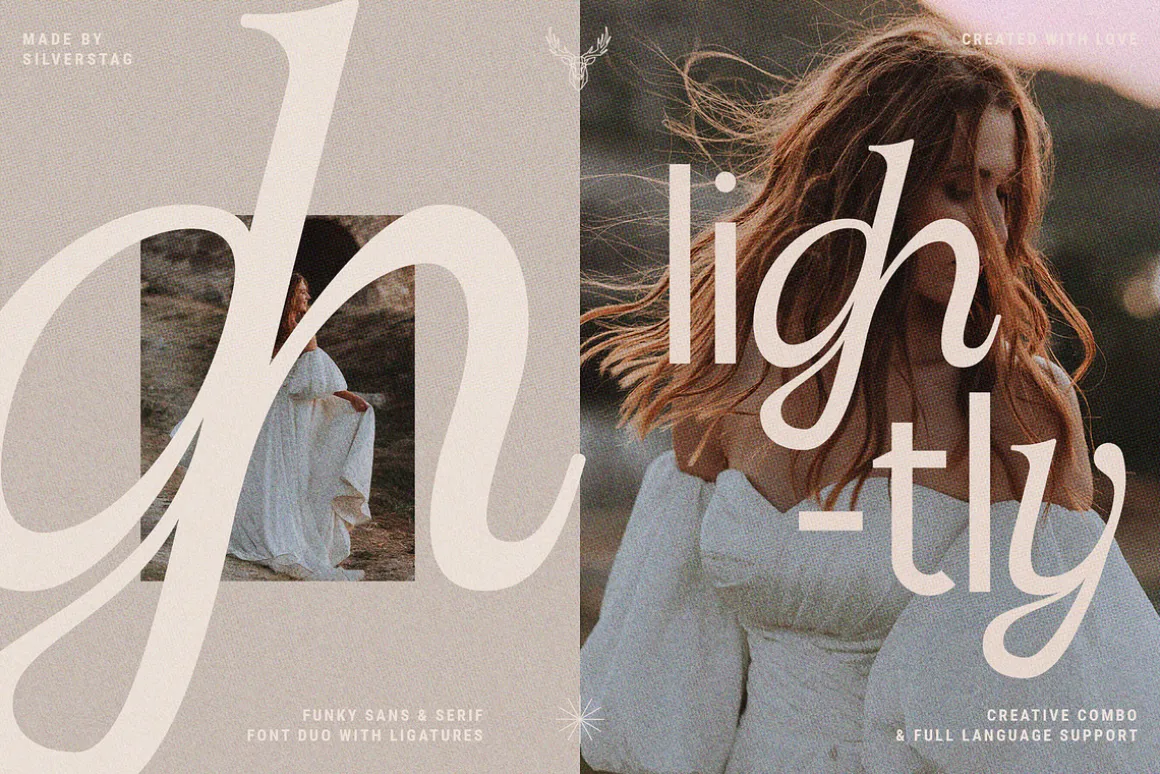 Officially Funky - Modern Font Duo