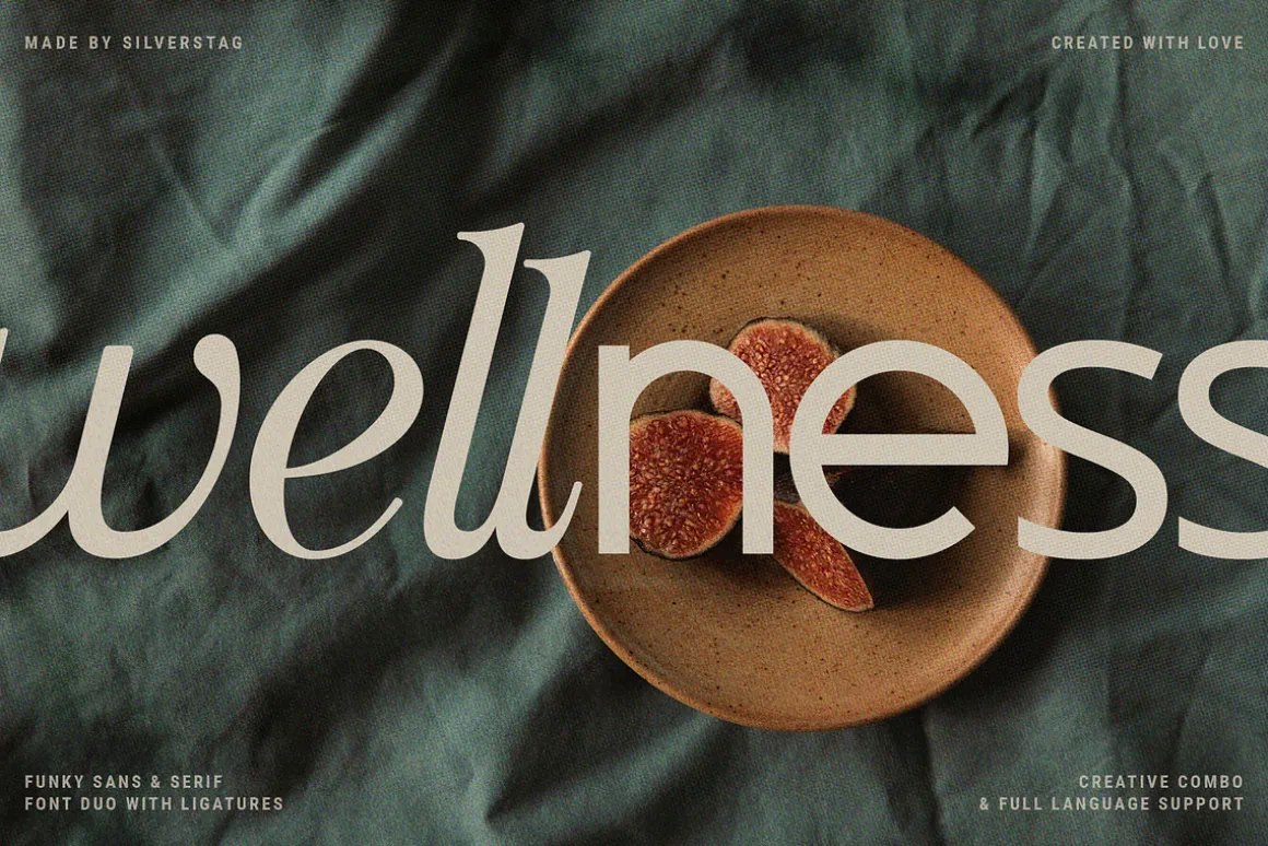 Officially Funky - Modern Font Duo