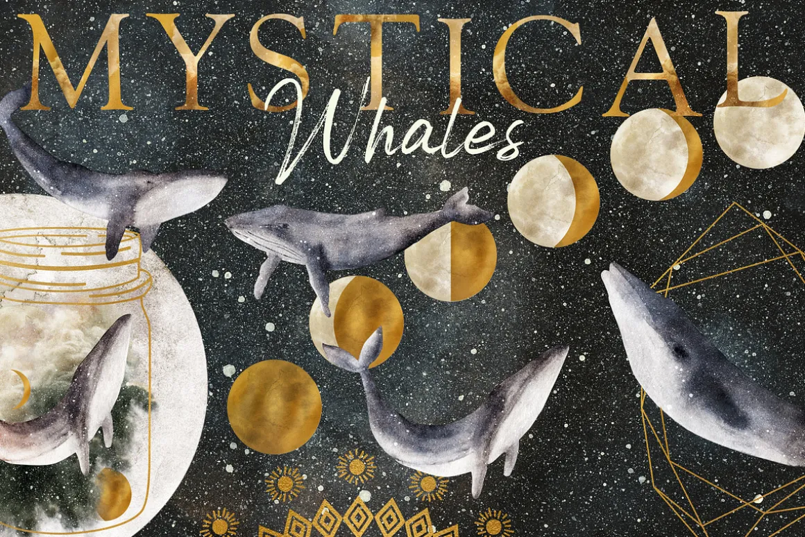 20% OFF! Mystical Whales