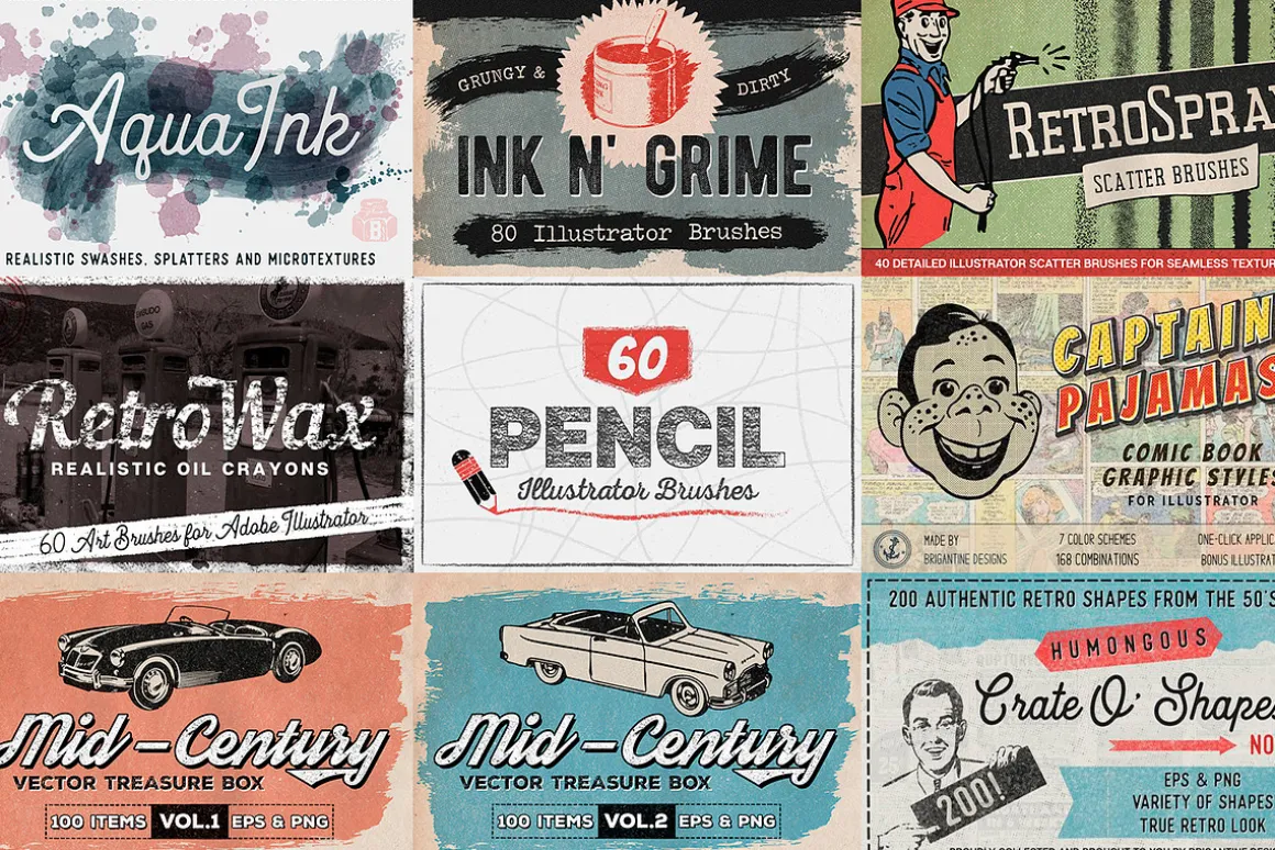 77% OFF Retro Factory Bundle